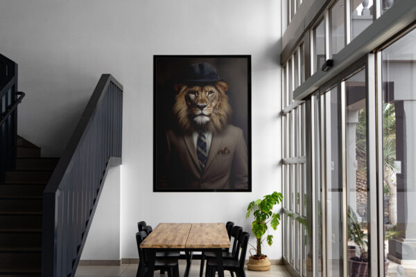 The Gentleman Lion