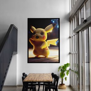 Pikachu's Night Glow: Electrifying Charm